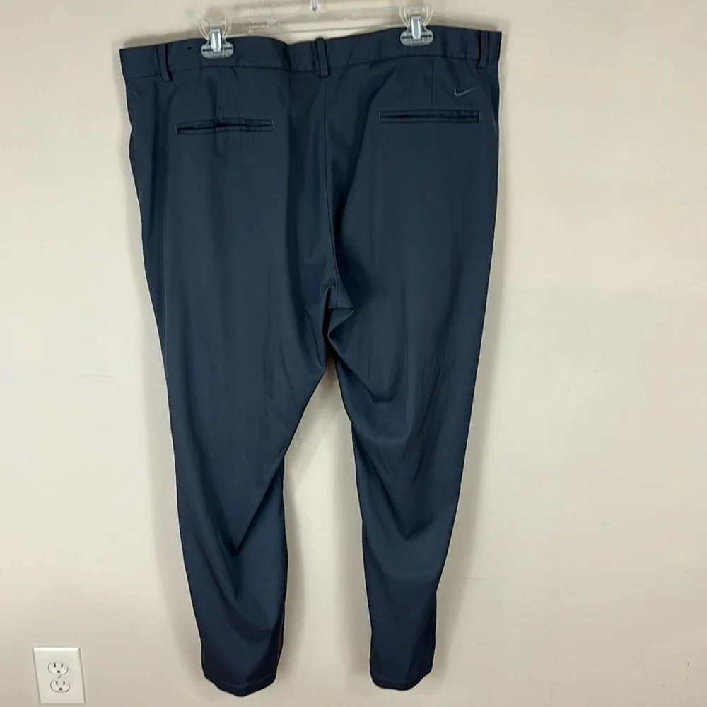Nike Gray Flex Performance Dri-fit Flat Front Golf Pants Size 40x30